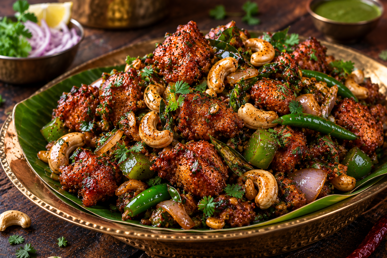 Hyderabad Special Nuts Manchurian