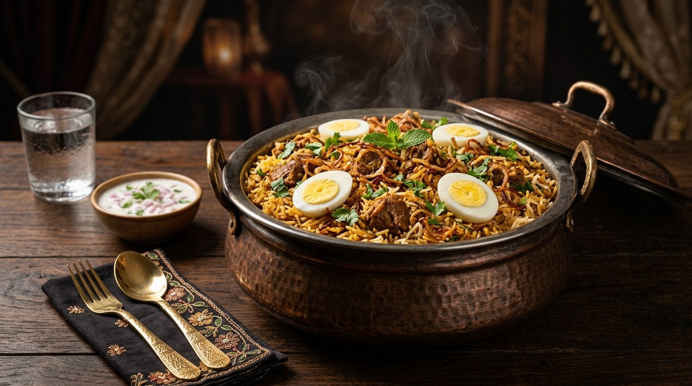 Authentic Woodfire Basmathi Biryani